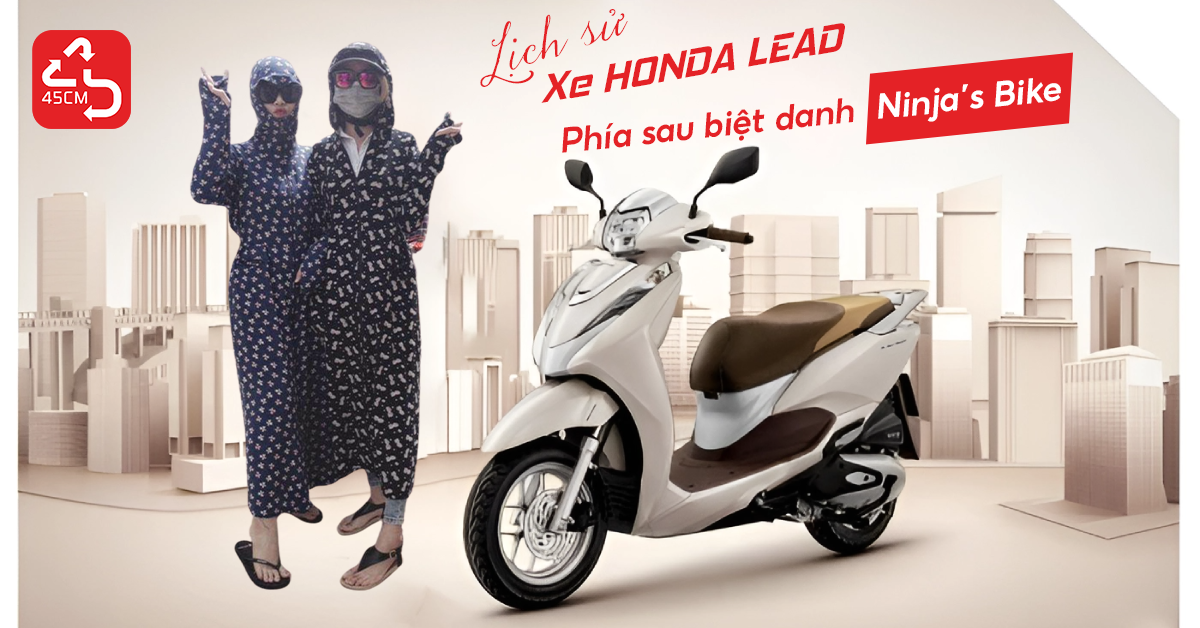 Lịch sử dòng xe Honda Lead - Phía sau biệt danh Ninja’s Bike